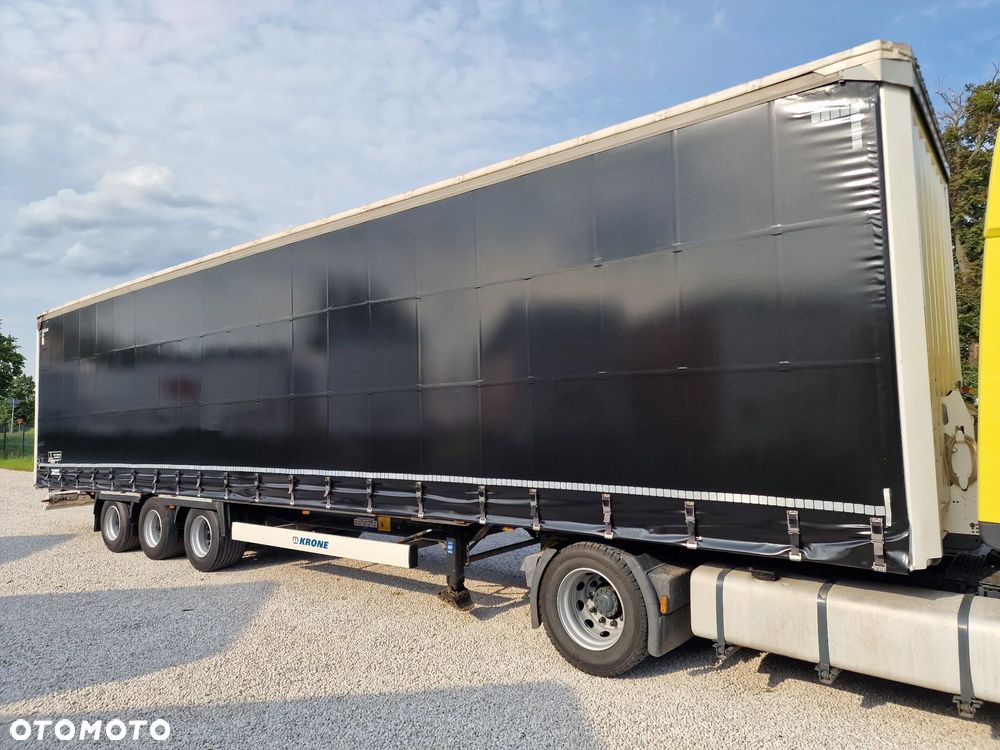 Krone Naczepa PÓŁMEGA / MEGA FIRANKA - ZADBANA - SPROWADZONA