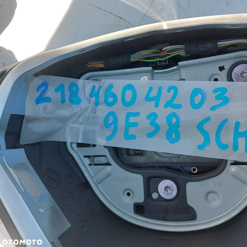 KIEROWNICA SKORA DREWNO MULTIFUNKCYJNA MERCEDES CLS W218 E W212 C W204 ORYGINAL DEMONTAZ 2184604203 - 6