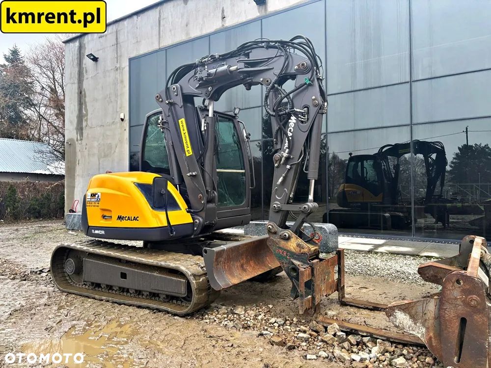 Mecalac 8 MCR MINI-KOPARKA 2014R. | 6 MCR JCB 8055 8080 KUBOTA KX KOMATSU PC88 - 7