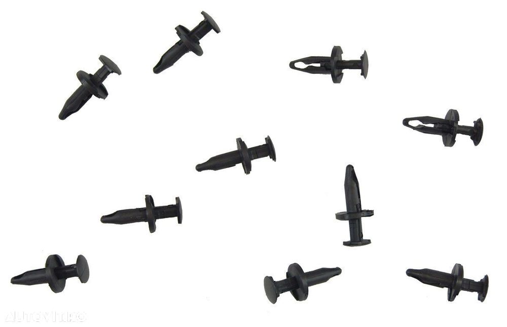 Diblu Dodge Journey (JC), 09.2007-; Fiat Freemont (JC), 03.2011-; Jeep Wrangler (JK), 07.2006-, 10 buc/set, fixare ornamente - 1