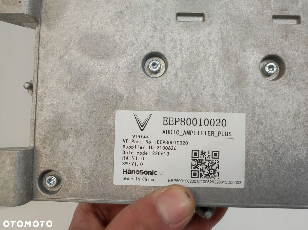 MODUŁ STEROWNIK WZMACNIACZ RADIA NAWIGACJI AUDIO SUBWOOFERA VINFAST VF9 - 5