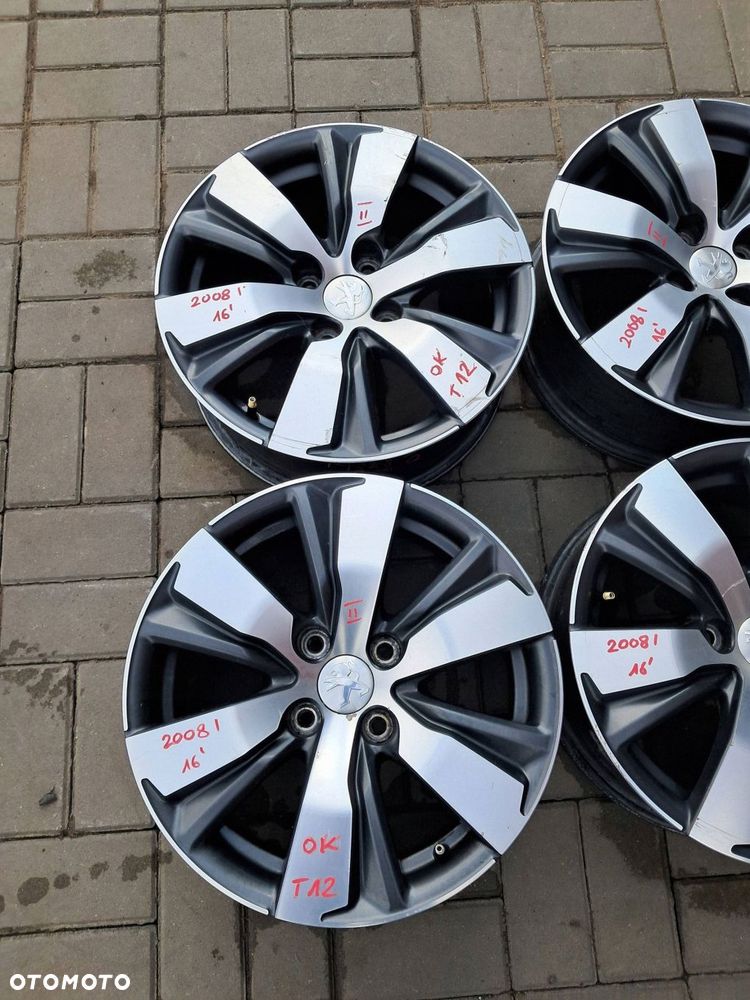 peugeot 2008 i felgi aluminiowe 16" 6,5" et20 4x108 9678398177 - 3