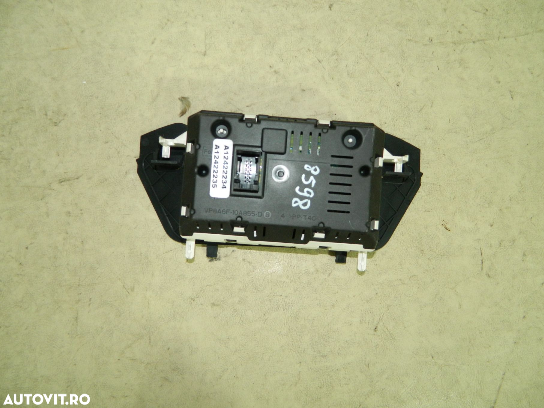 Display bord - Ford Fiesta, 2009, 2010, 2011, 2012, VP8A6F-10A855-DB - 5