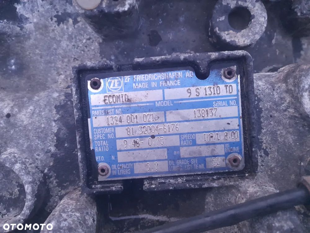 SKRZYNIA BIEGÓW MAN TGL TGM ZF 9S1310 TO ECOMID - 3