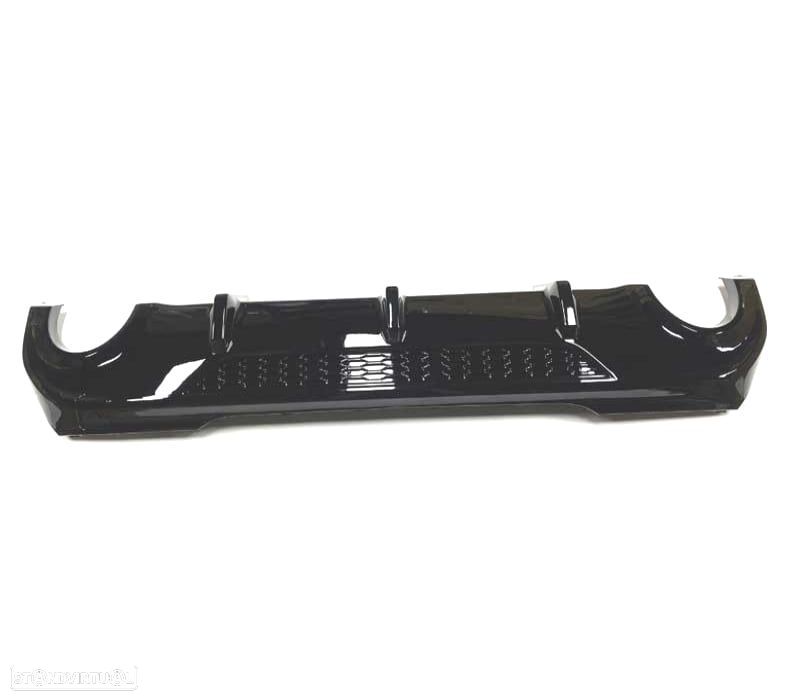 DIFUSOR BMW F40 19- LOOK 135I PRETO BRILHANTE - 5