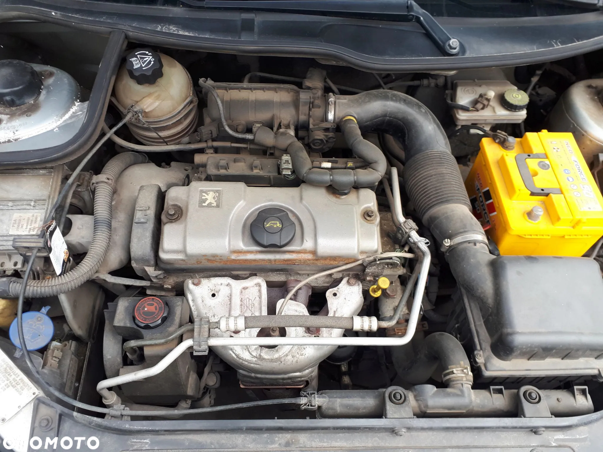 PEUGEOT 206 SW LIFT 03-09 MASKA PRZÓD PRZEDNIA EZR - 17