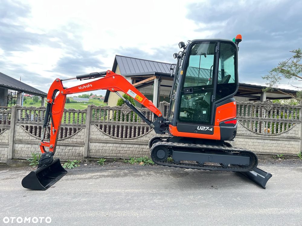 Kubota U27-4 * MiniKoparka Kubota U27 * Zerowy Obrys * 3 Tony * Stan Bardzo Dobry * - 14