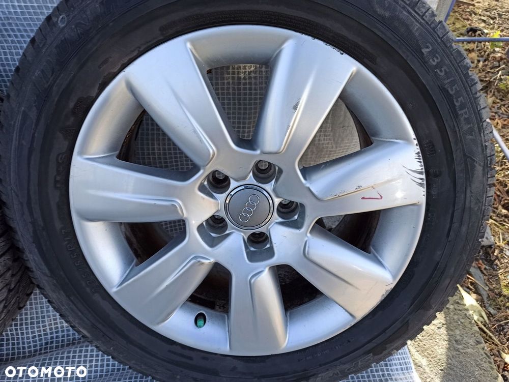 AUDI A5 A6 A4 KOŁA ZIMA ZIMOWE FELGI 235/55R17 5x112 ET38 8Jx17 OPONY - 5