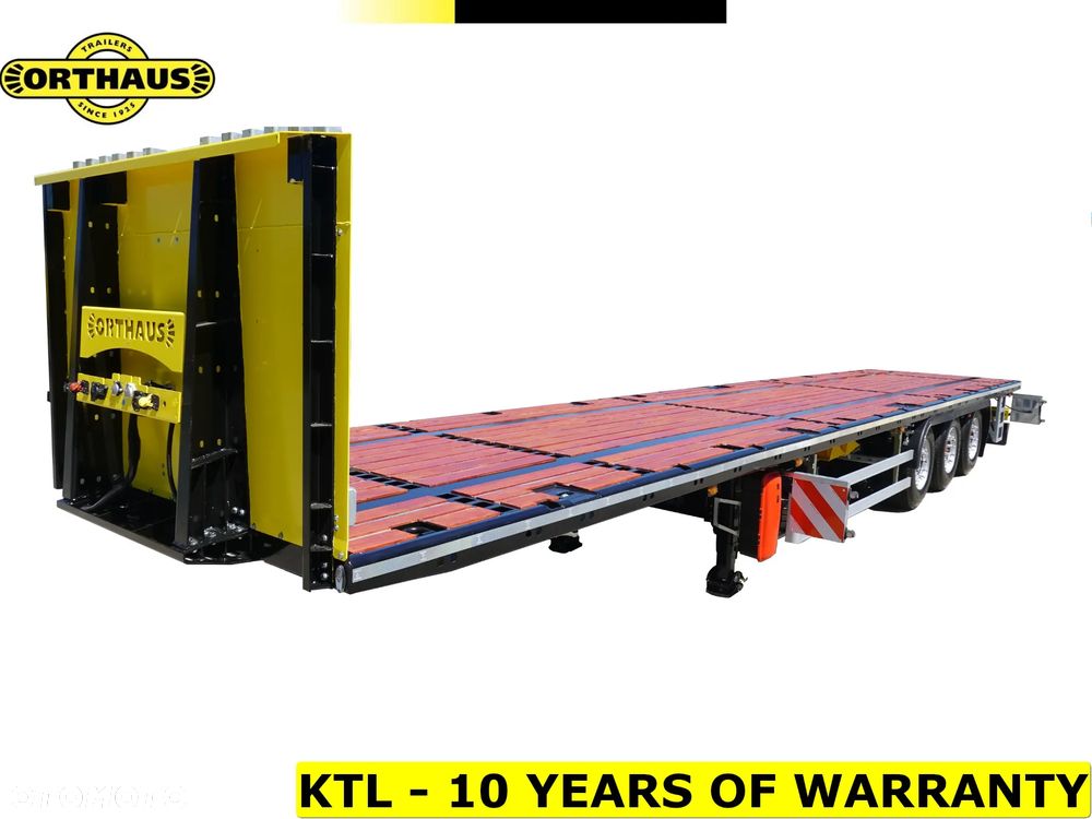 Orthaus Plato HD 13,6m Mocna platforma pod kontenery | DMC 39t | EBS | KTL - 4