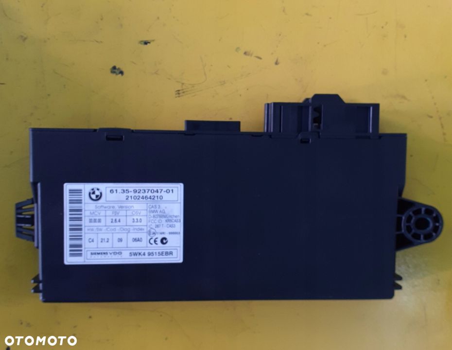 BMW E90 ZESTAW STARTOWY 7599881 9237047 - 3