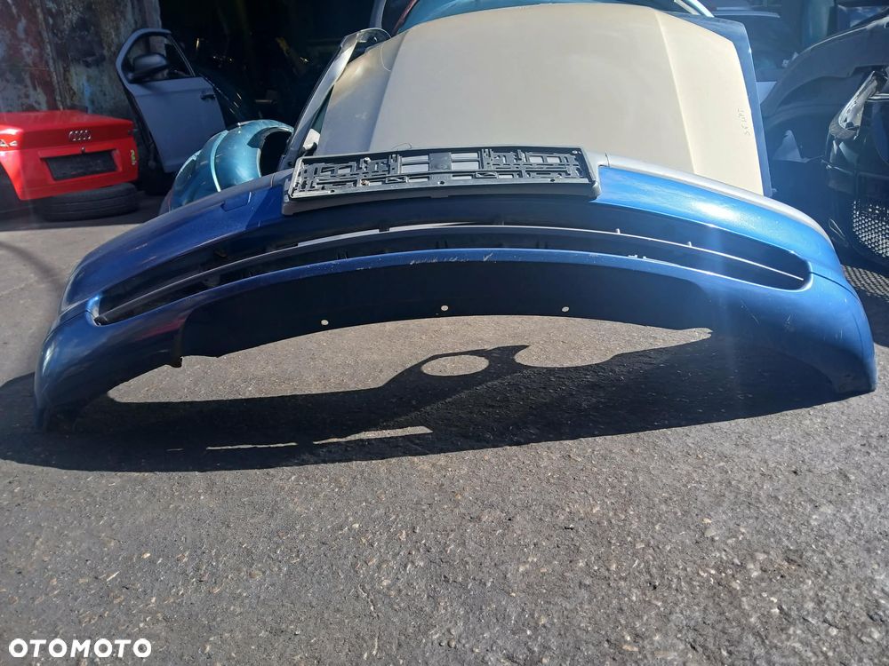 BMW E46 Compact zderzak przedni kod lakieru TOPASBLAU METALLIC - 5