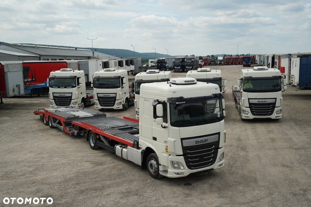 DAF XF 480 / LORA / LOHR / 16,5 M / 4 DOSTAWCZAKI / 6 OSOBÓWEK / KLIMA POSTOJOWA / EURO 6 - 4
