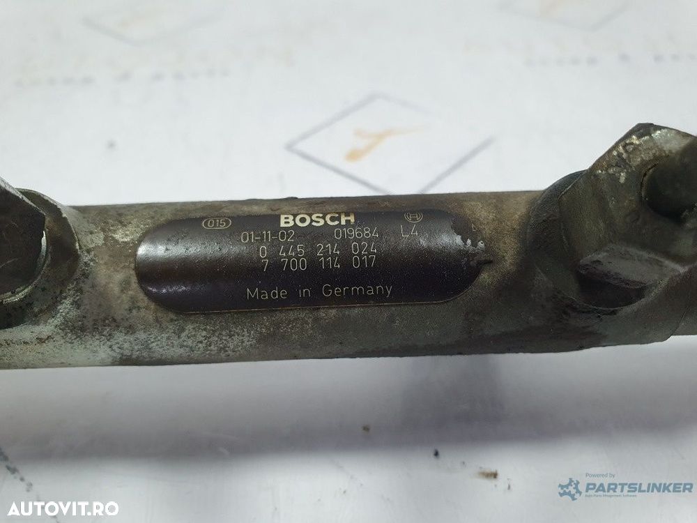 Rampa Injectoare RENAULT SCENIC II JM0/1_ 2003 - >1.9 D F9Q 812, F9Q J 803 0445214024  , 7700114017 - 3