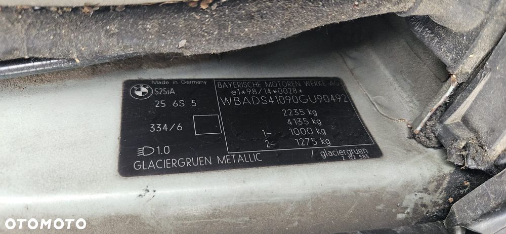 BMW E39 LIFT 525IA M54B25 00 - 03 - CZYTNIK PLYT RADIA CD - 20