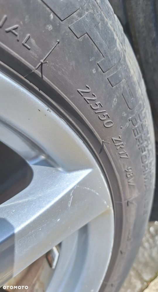 KPL.FELG ALUMINIOWYCH 17 CALI /OPONY 225/50ZR16- OPEL INSIGNIA A /5X120 - 7