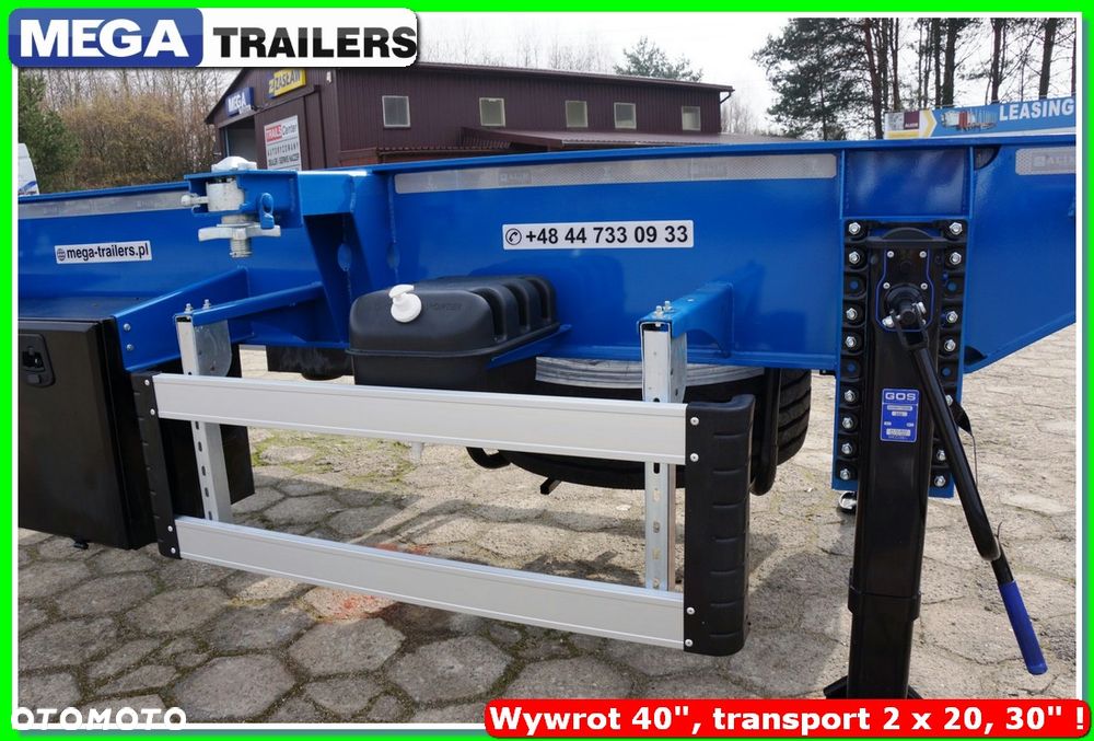Mega 65 m³ wywrotka na kontener 40 Ft / do 44,0 T DMC zestawu !!! - 18