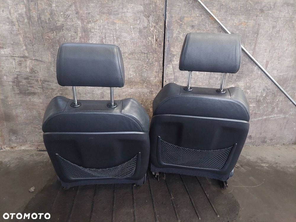FOTELE KOMPLET LEWY PRAWY KANAPA TYŁ + BOCZKI AUDI A6 C6 - 16