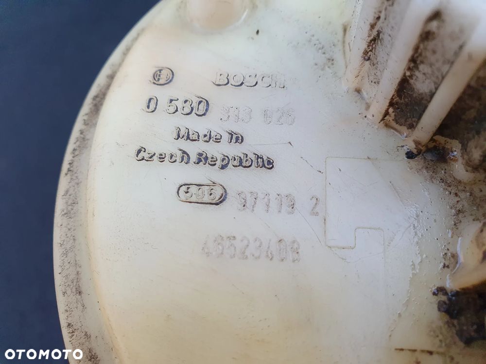 FIAT PUNTO II 1.2 POMPA PALIWA PŁYWAK 0580313026 46523408 BOSCH ORYGINAŁ POSIADAM 2SZT - 2