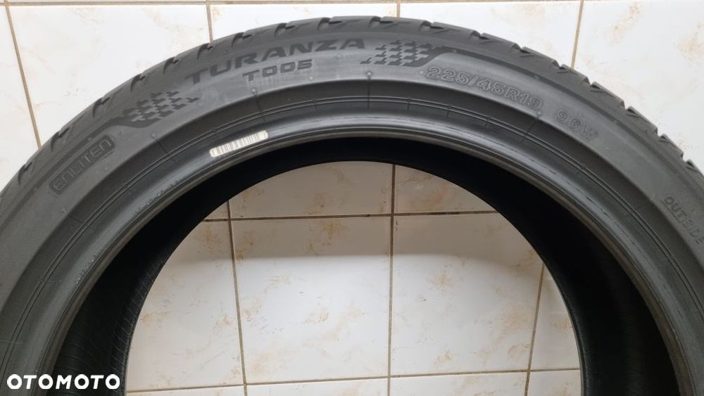 2 opony letnie 225/45 R19 96W XL Bridgestone Turanza T005 - 7