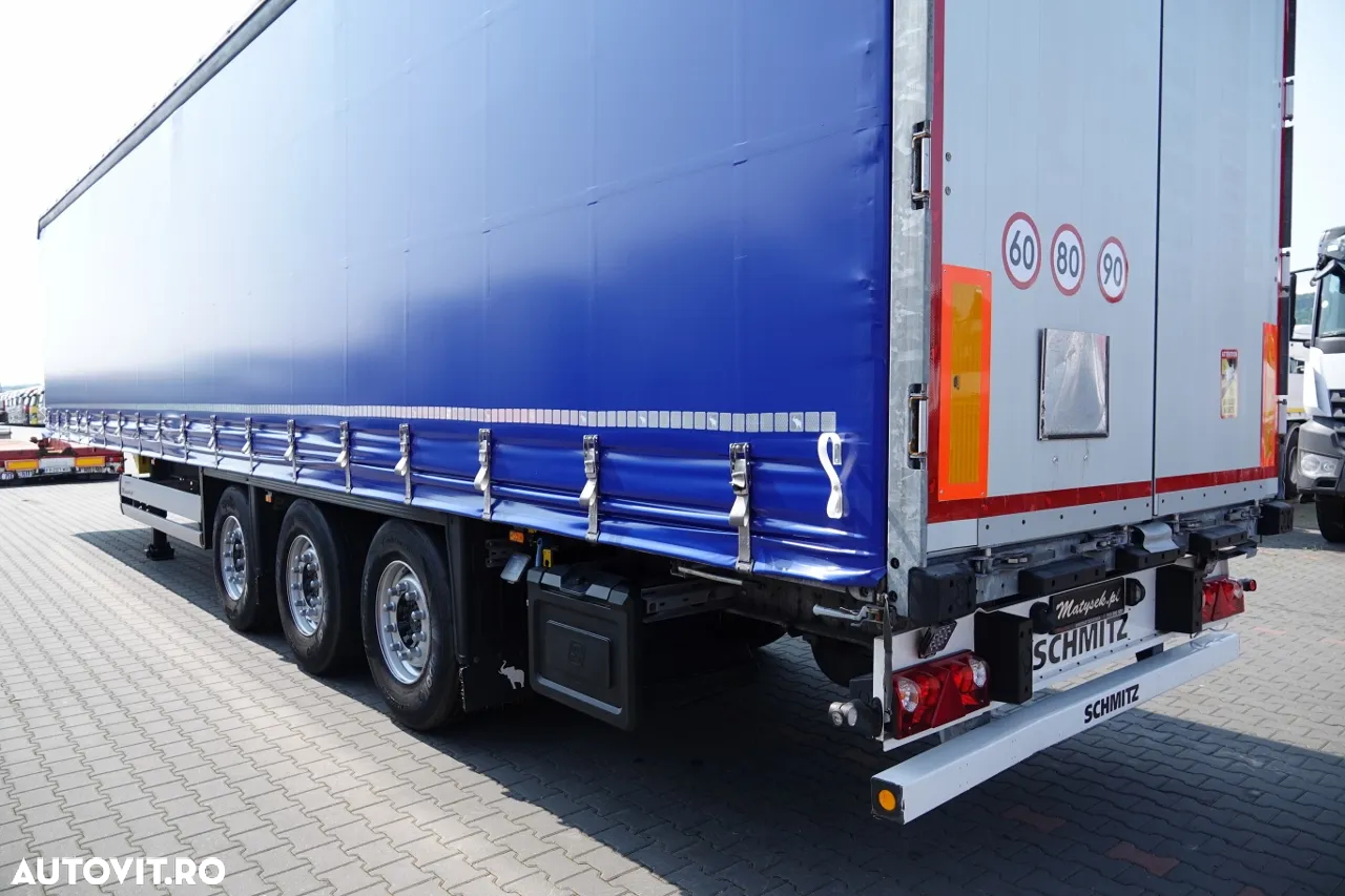 Schmitz Cargobull PERDEA / CUTIE OȚEL 9 M / ACOPERIT LIFT / CUTIE BOBINA / 2021 / STANDARD / AXIE LIFTATOR - 11