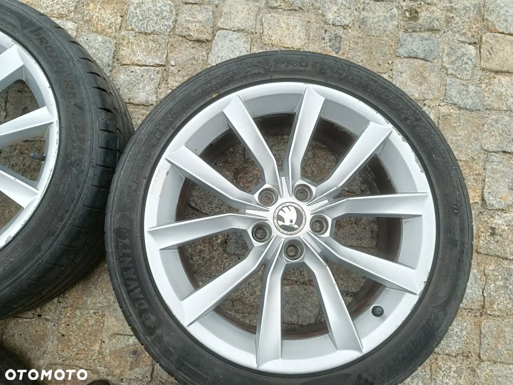 Felgi Aluminiowe 18 Skoda Superb 5x112 ET44 Seat Audi VW 3V0601025J - 14