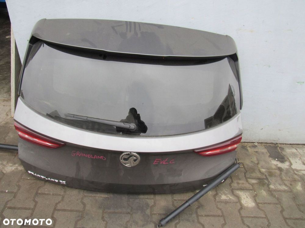 KLAPA BAGAŻNIKA Opel GRANDLAND X 2017 TYŁ EVLC - 4