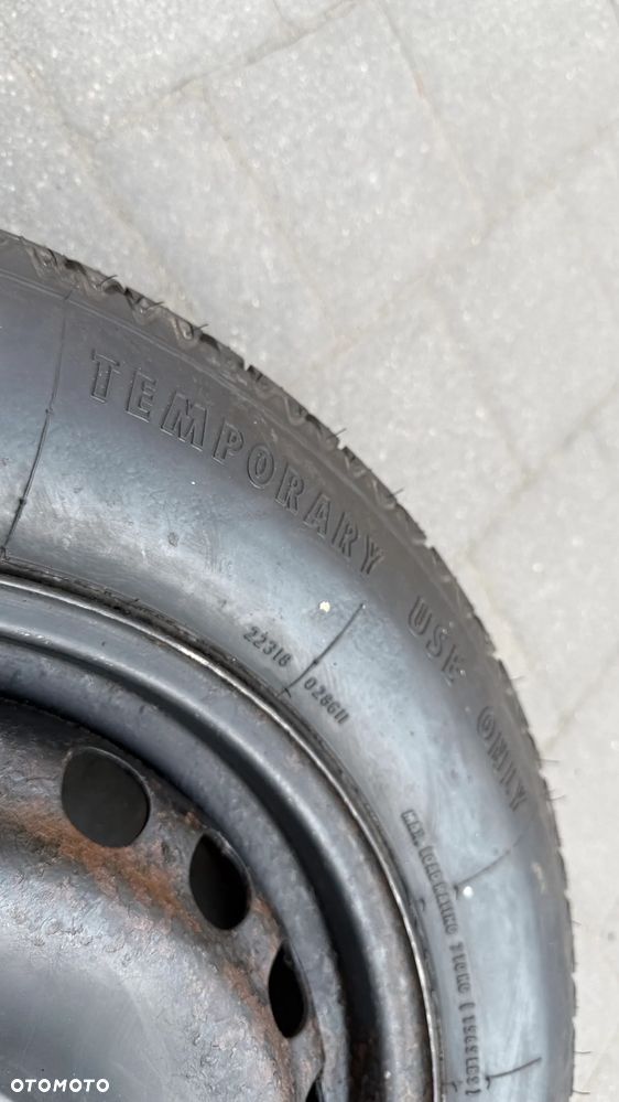 Koło dojazdowe BMW r15 5x120 125/90 ET36 dojazdówka felga e46 e36 e90 e91 - 5