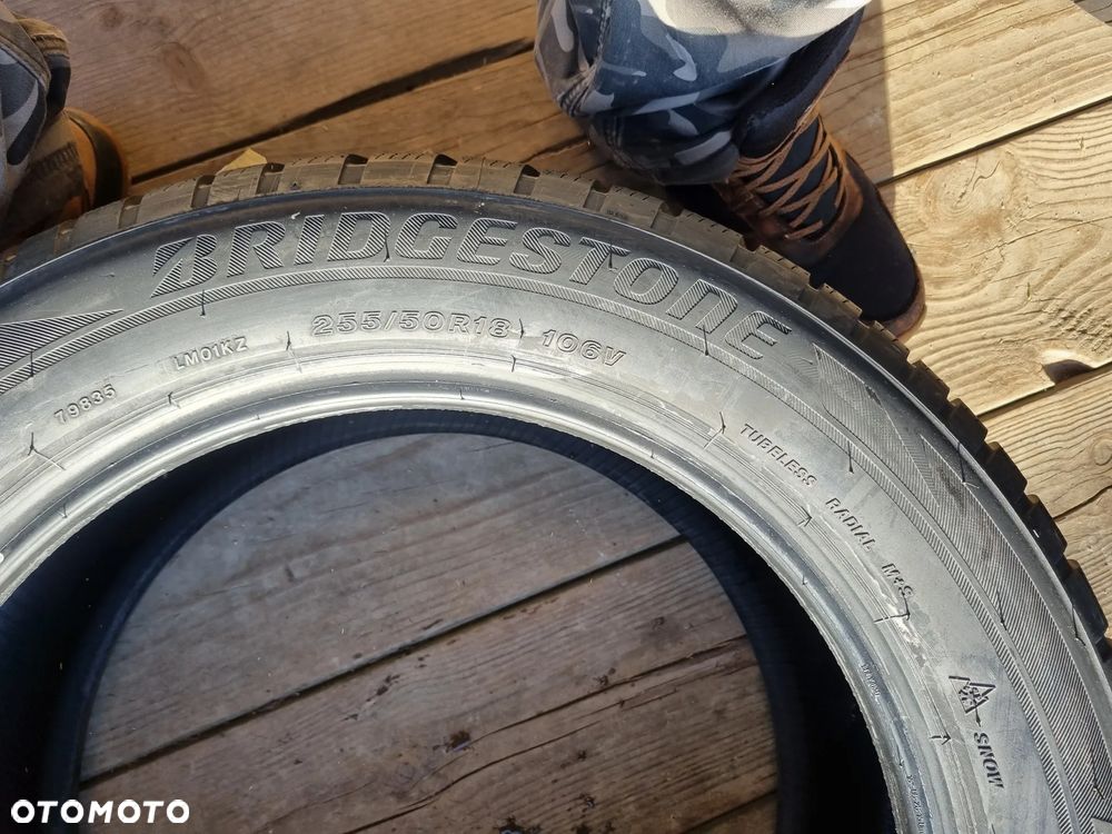 Opony Bridgestone Blizzak LM001 255/50R18 106V,XL 2021r.4x8mm jak nowe - 13