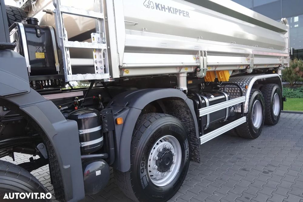 MAN TGS 41.480 / 8x6 / BASCULANĂ SPATE / MANUAL / NOU NOU / KH-KIPPER / - 19