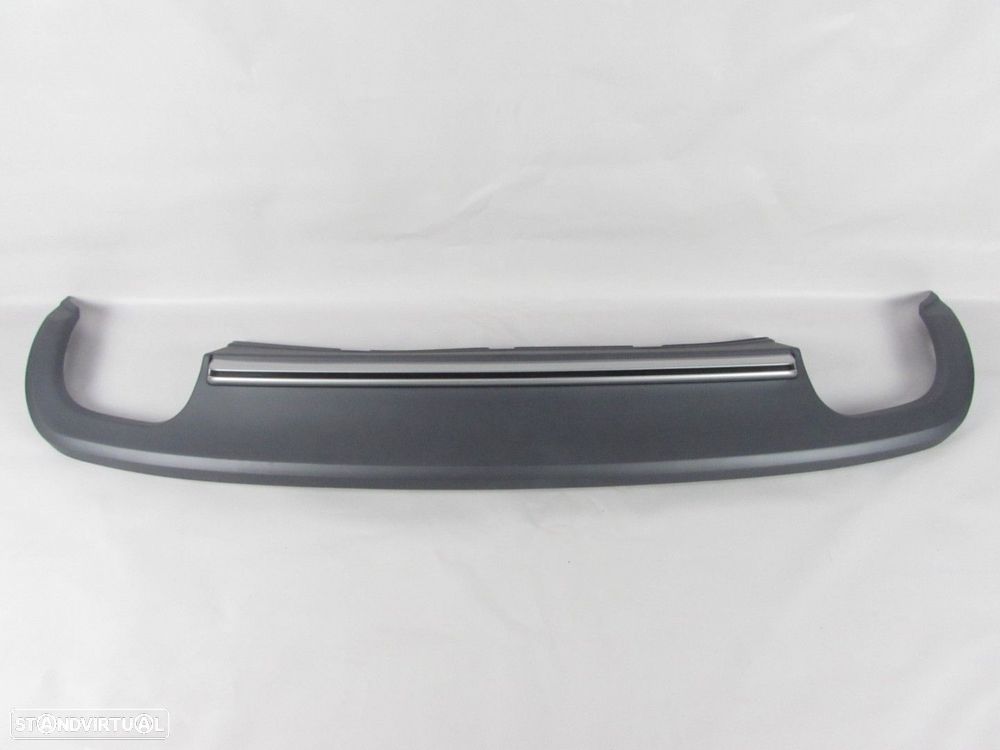 Difusor parachoques LOOK S5 Trás Novo/ ABS AUDI A5 (8T3) - 3