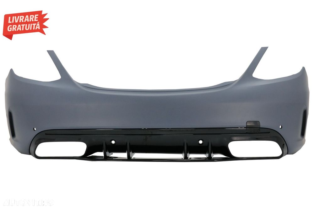 Pachet Exterior Mercedes C-Class W205 Sedan (2014-2020) C63 Design- livrare gratuita - 8