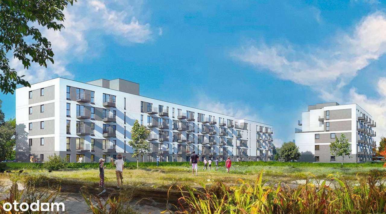 4-pokojowe mieszkanie 70m2 + balkon Bezpośrednio