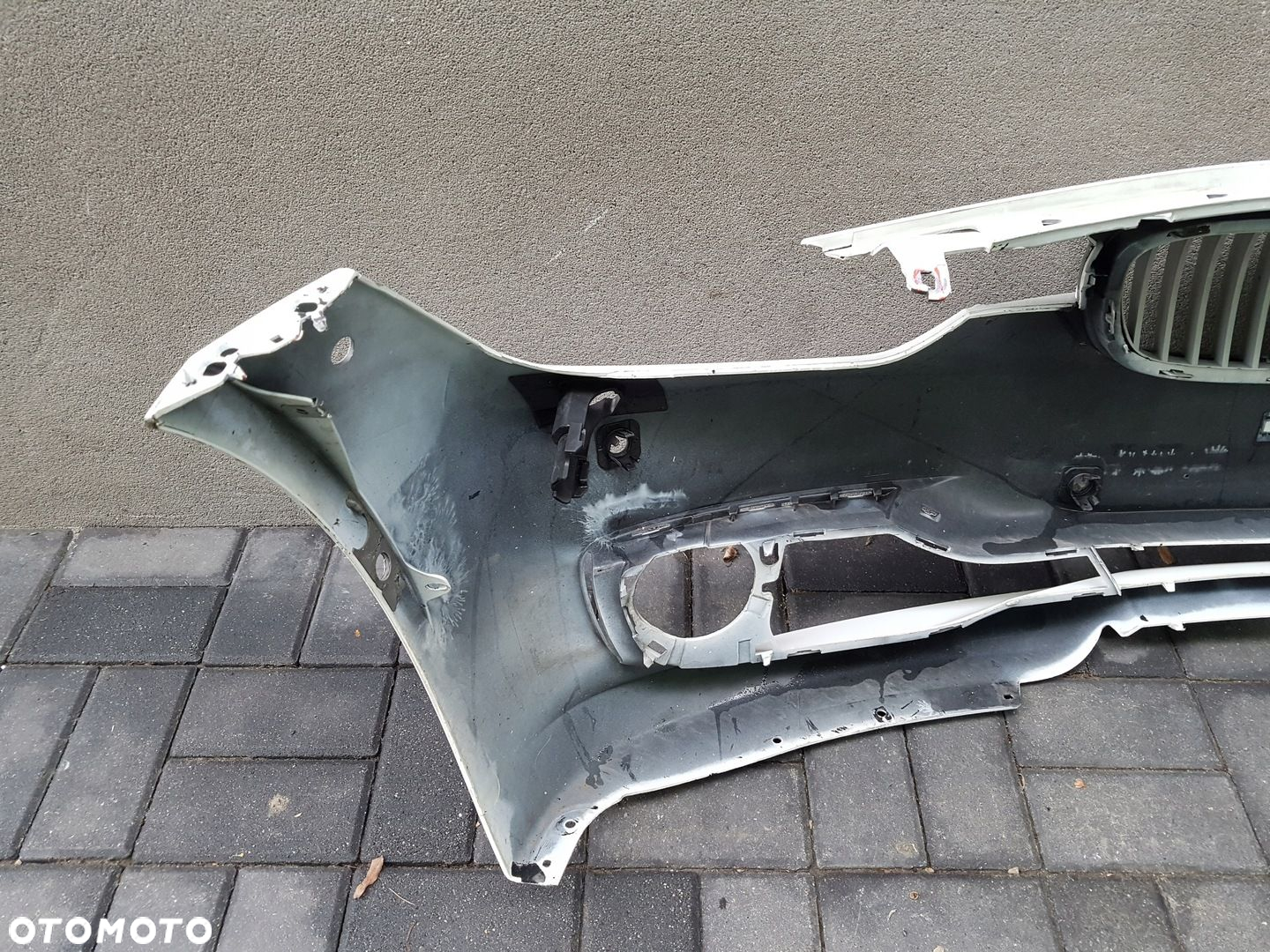 BMW 3 F30 F31 zderzak przód atrapa nerka 730834705 - 10