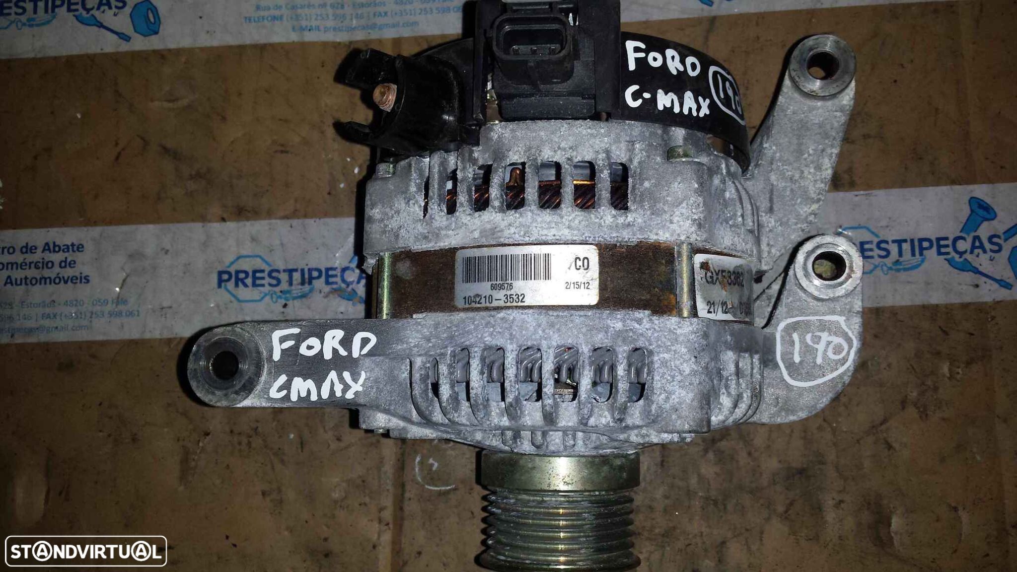 ALTERNADOR 104210 3532 GXF8362 FORD C MAX - 1