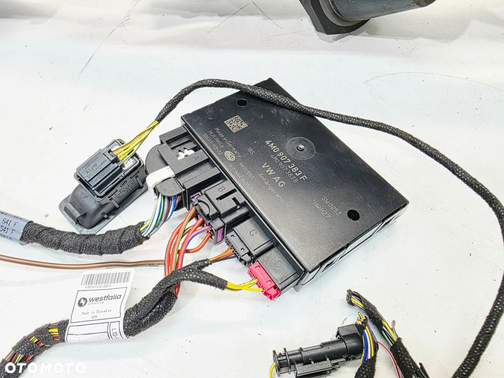HAK HOLOWNICZY SKŁADANY WESTFAILA + MODUŁ AUDI A4 B9 8W0092157A KOMPLET - 6
