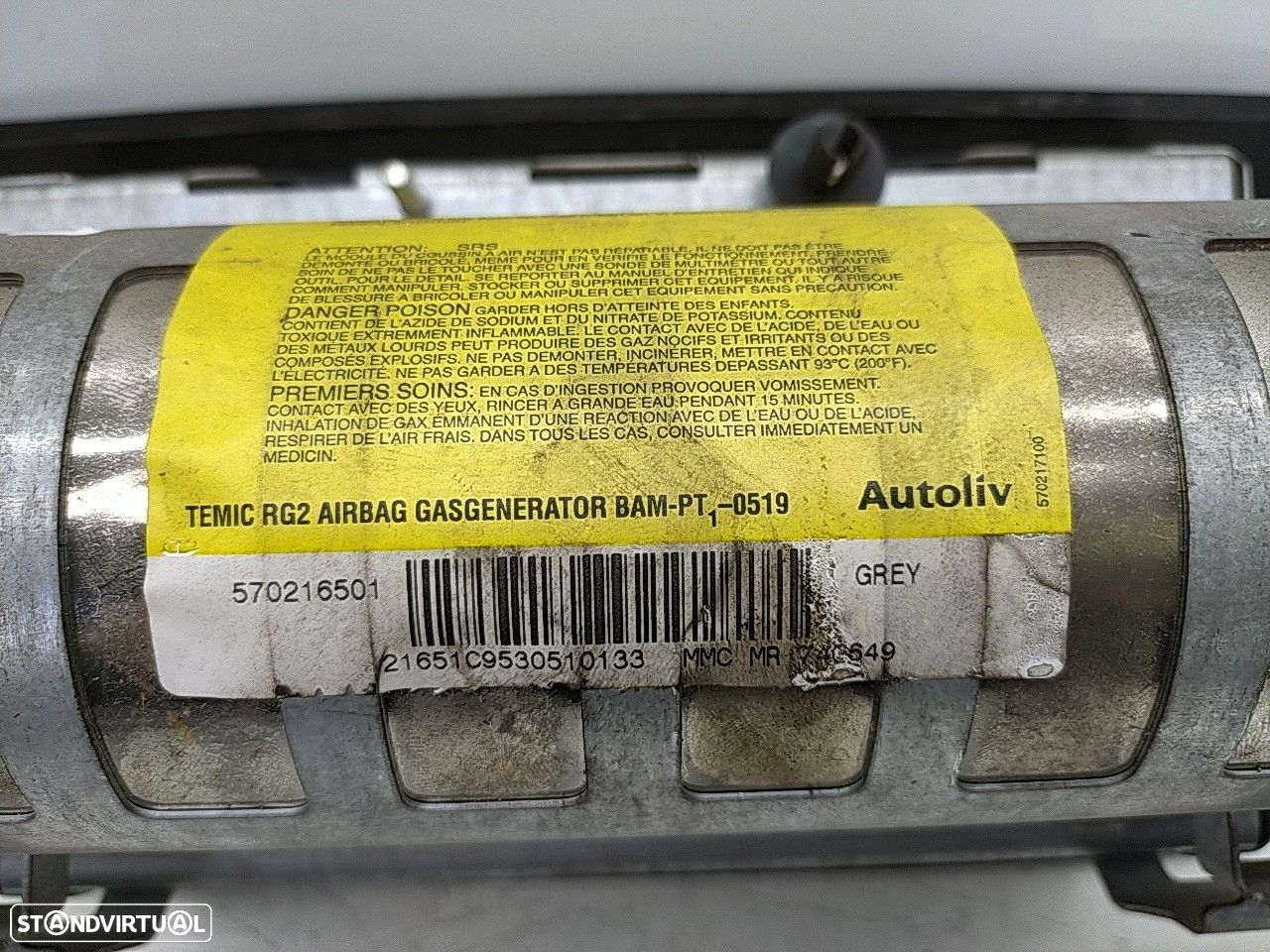 Airbag Passageiro Mitsubishi L 200 (K7_T, K6_T) - 3