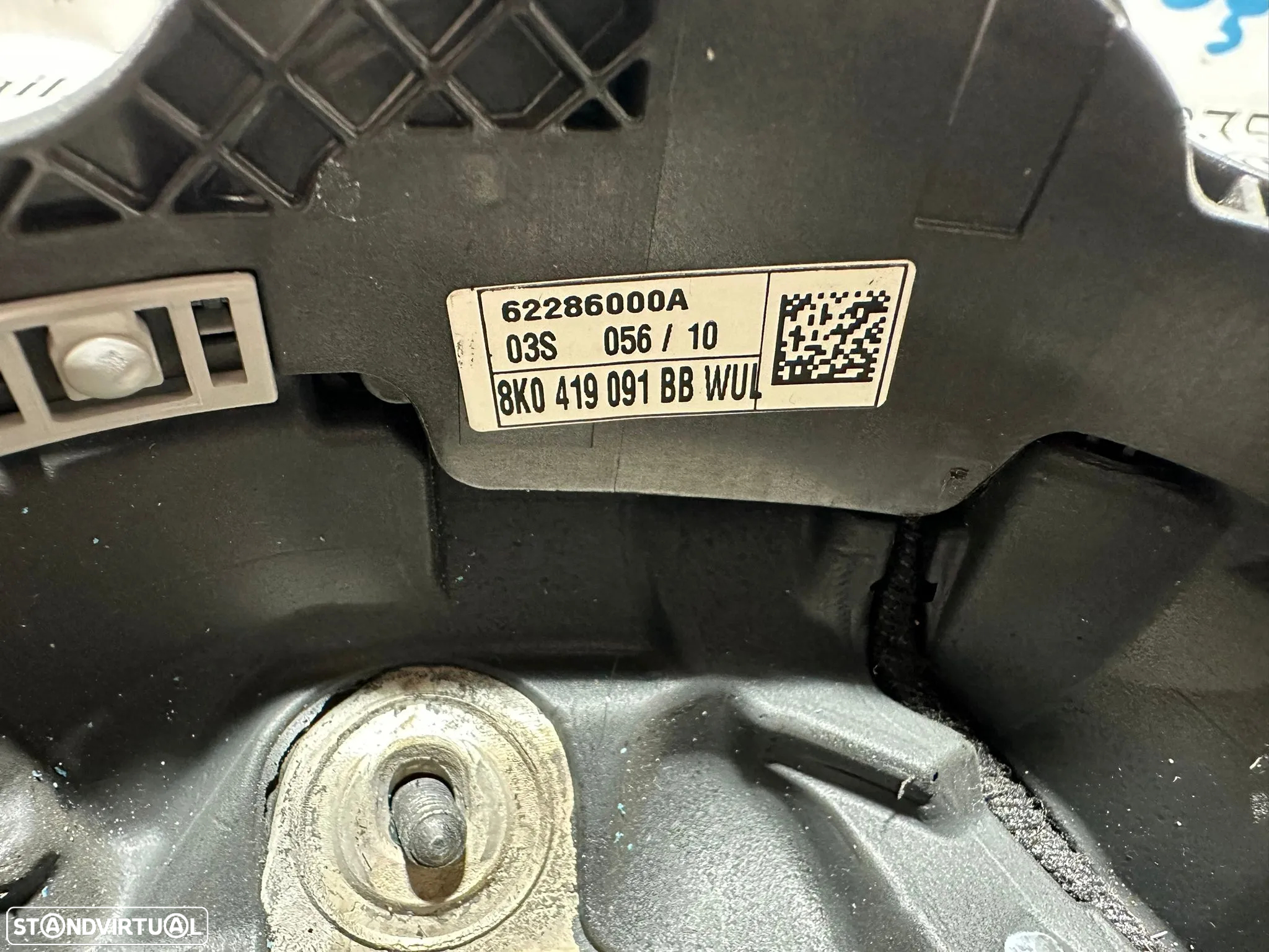 .Volante Airbag Multifunções Botões Original Pele Perfurada Audi A4 B8 SLine 2007 - 2015 - 6