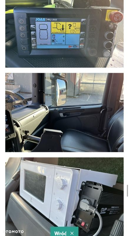 Scania P370 6X2 EURO6 Smieciarka JOAB dwukomorowa - 11