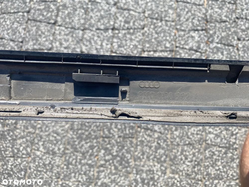 LISTWA NAKŁADKA PROGOWA AUDI A4 B8 S LINE 8K0854932A - 2