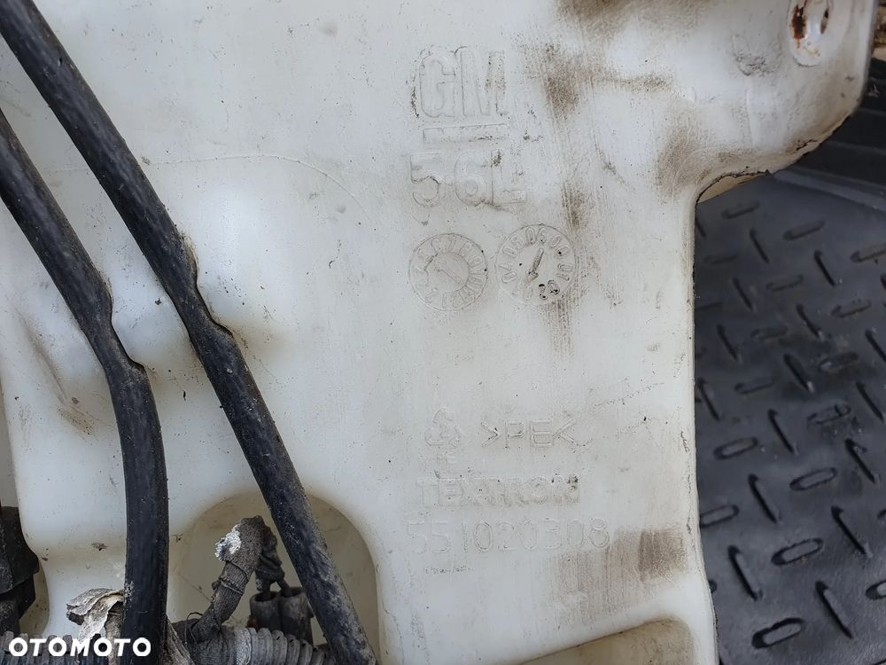 OPEL VECTRA C SIGNUM ZBIORNIK PŁYNU SPRYSKIWACZY 551020308 XENON + POMPKI 90508709 24439254 - 3