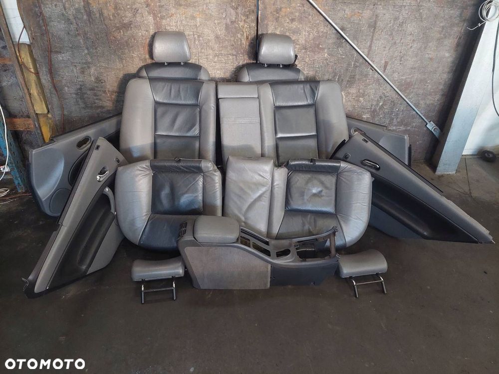 FOTEL FOTELE KOMPLET LEWY PRAWY KANAPA TYŁ + BOCZKI SAAB 9-5 I SEDAN - 1
