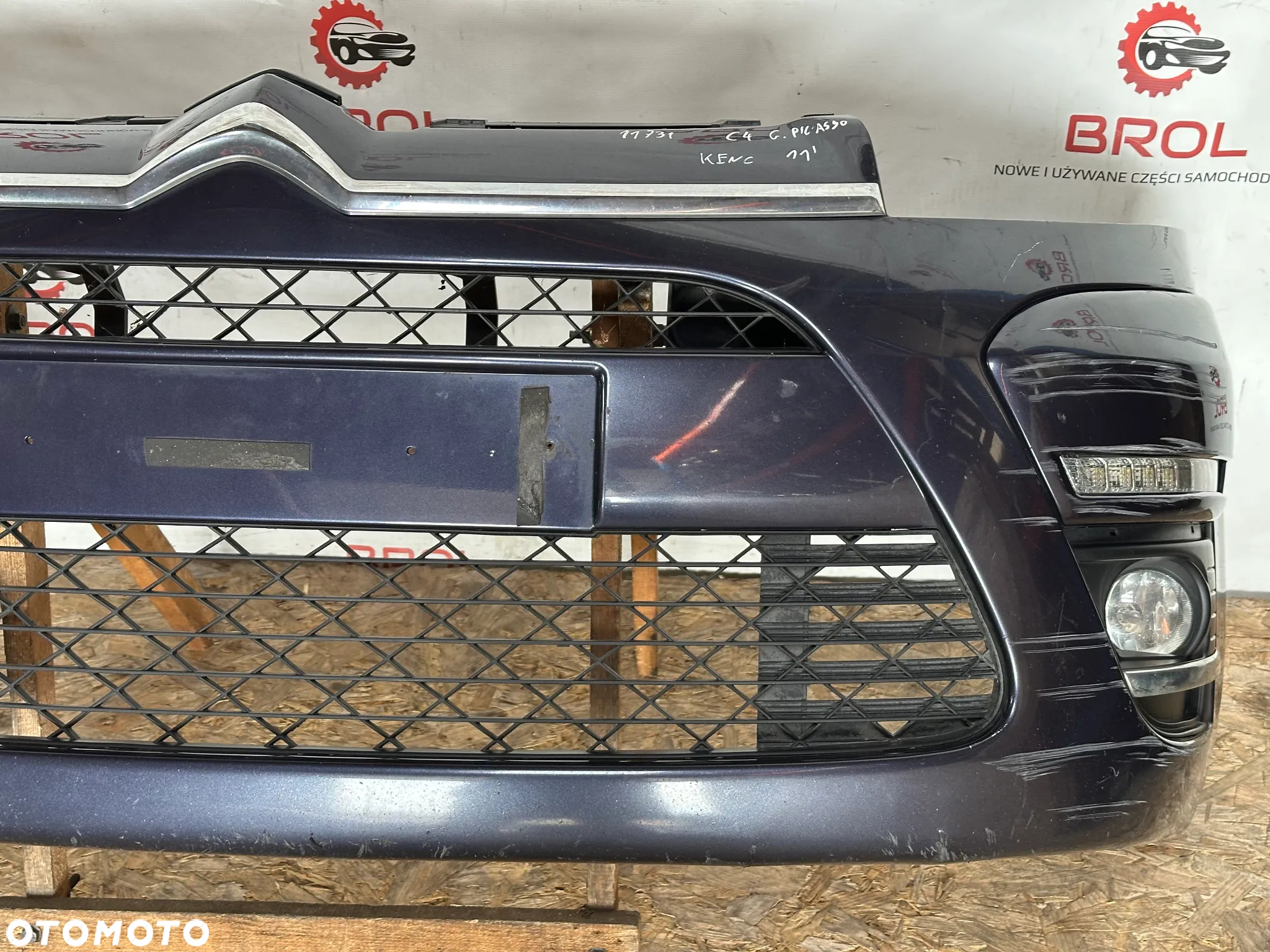 ZDERZAK PRZEDNI CITROEN C4 GRAND PICASSO LIFT 11-13 LED KENC - 4