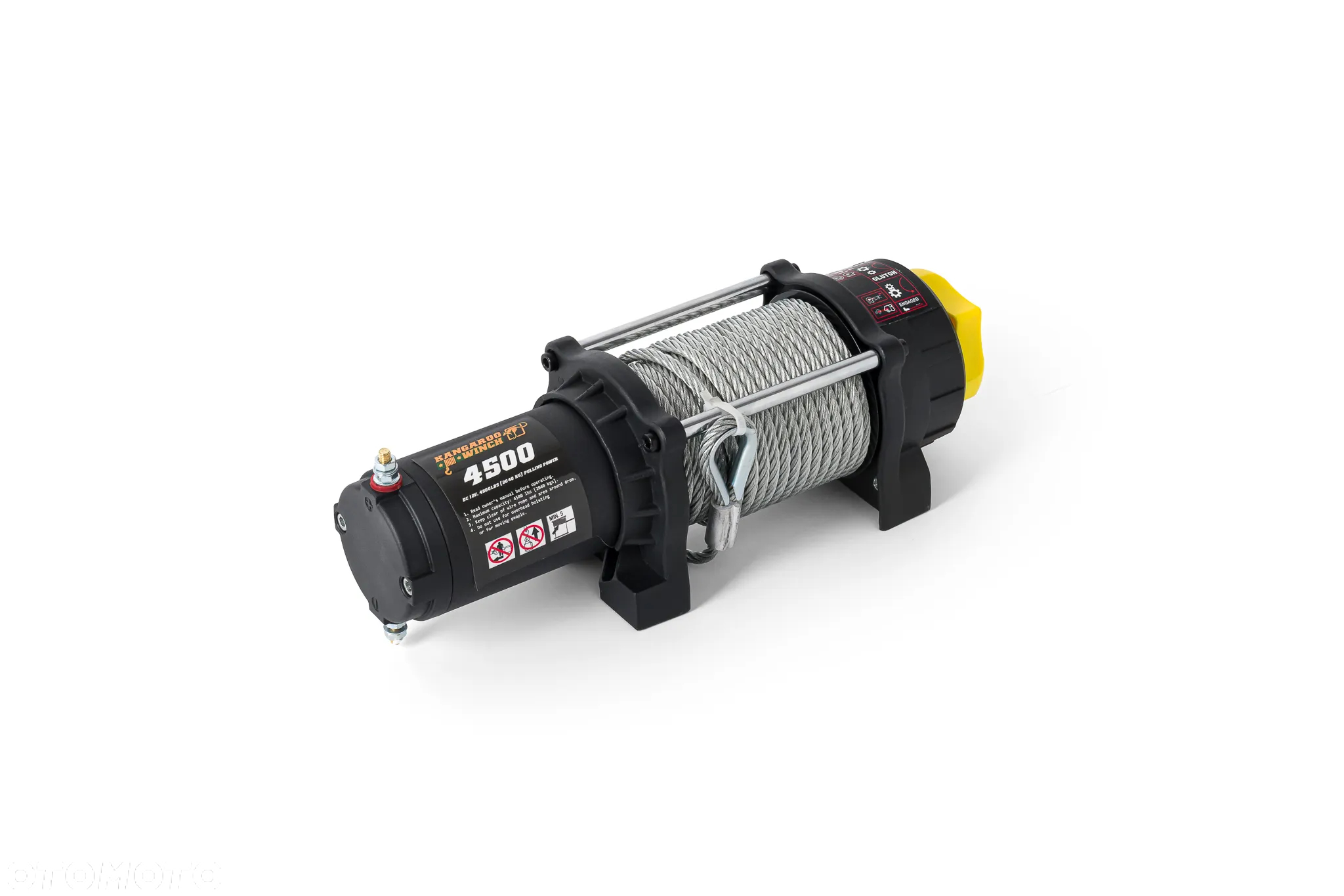 Wyciągarka Elektryczna Kangaroowinch K4500 12V Ze Sterowaniem Bezprzewodowym - 6