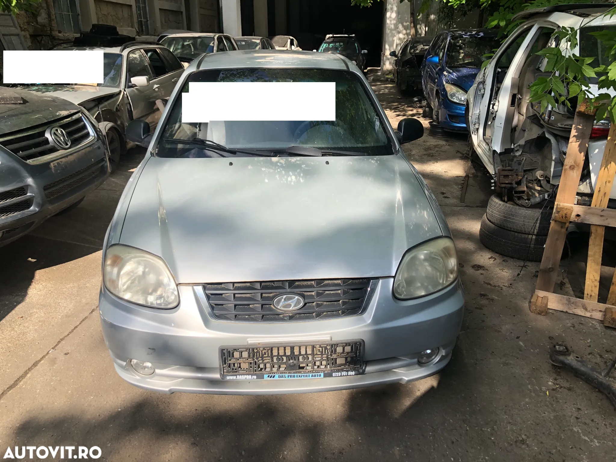 Dezmembrez Hyundai Accent 2 gri argintiu 2005 benzina - 5