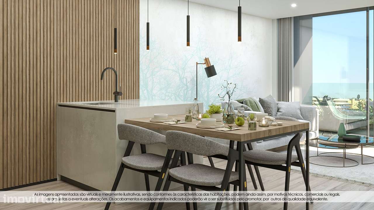 T1 Novo c/ Lugar de Garagem em Mafamude (Gaiashopping) - Grande imagem: 4/21