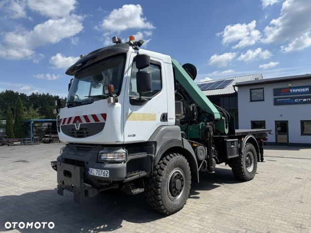 Renault Kerax 460dxi 4x4 HDS HIAB 288 EP-5 HIPRO5-wysuwow pilot - 1
