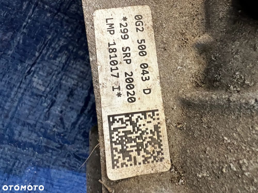 Most DYFERENCJAŁ Audi S4 A4B9 0G2500043D 3,0 TFSi - 2