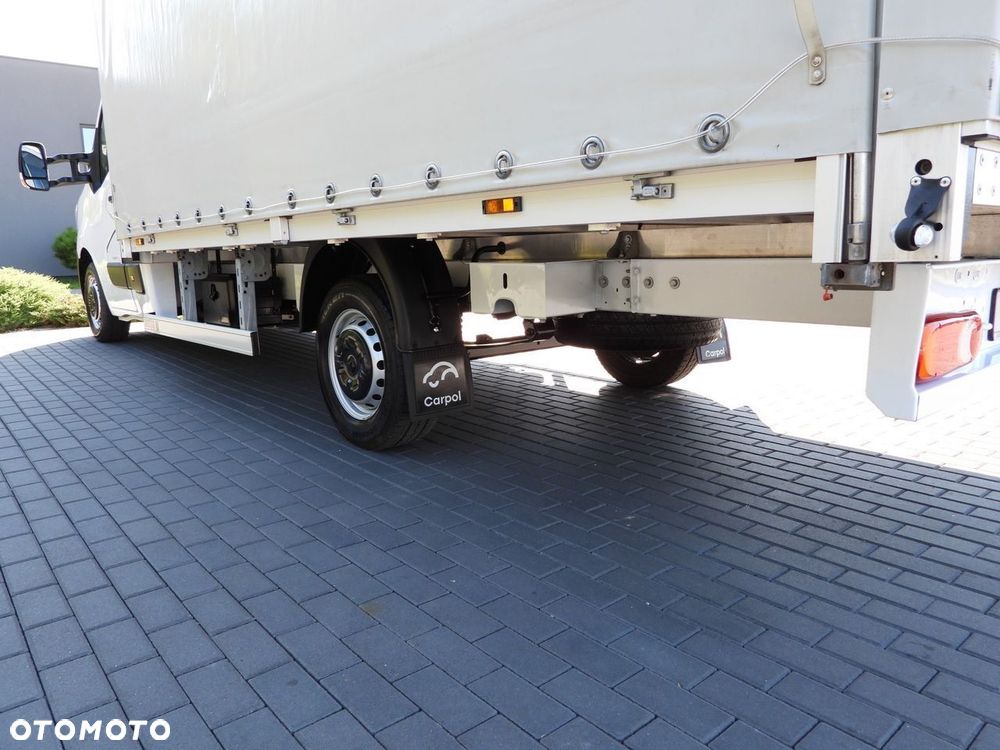 Renault MASTER PLANDEKA 10 PALET TEMPOMAT LEDY PNEUMATYKA KLIMATYZACJA  165KM - 18