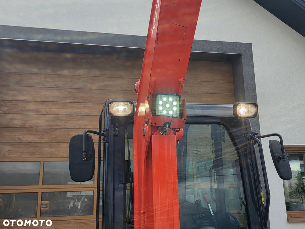 Kubota U 27 - 4 mini koparka Kubota sprowadzona 5 łyżek szybkozłącze piękna w oryginale 1 właściciel najdłuższe ramie long - 25