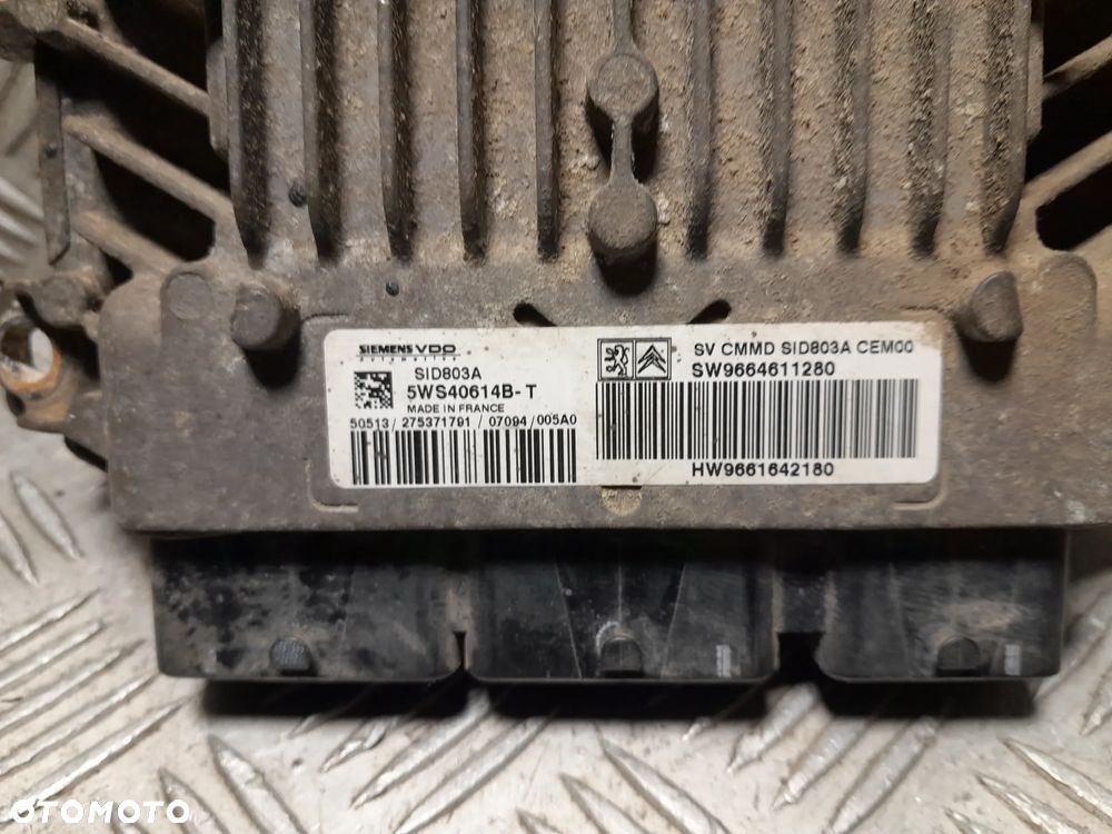 JUMPY SCUDO EXPERT KOMPUTER STEROWNIK 9661642180 5WS40614BT 9664611280 - 3